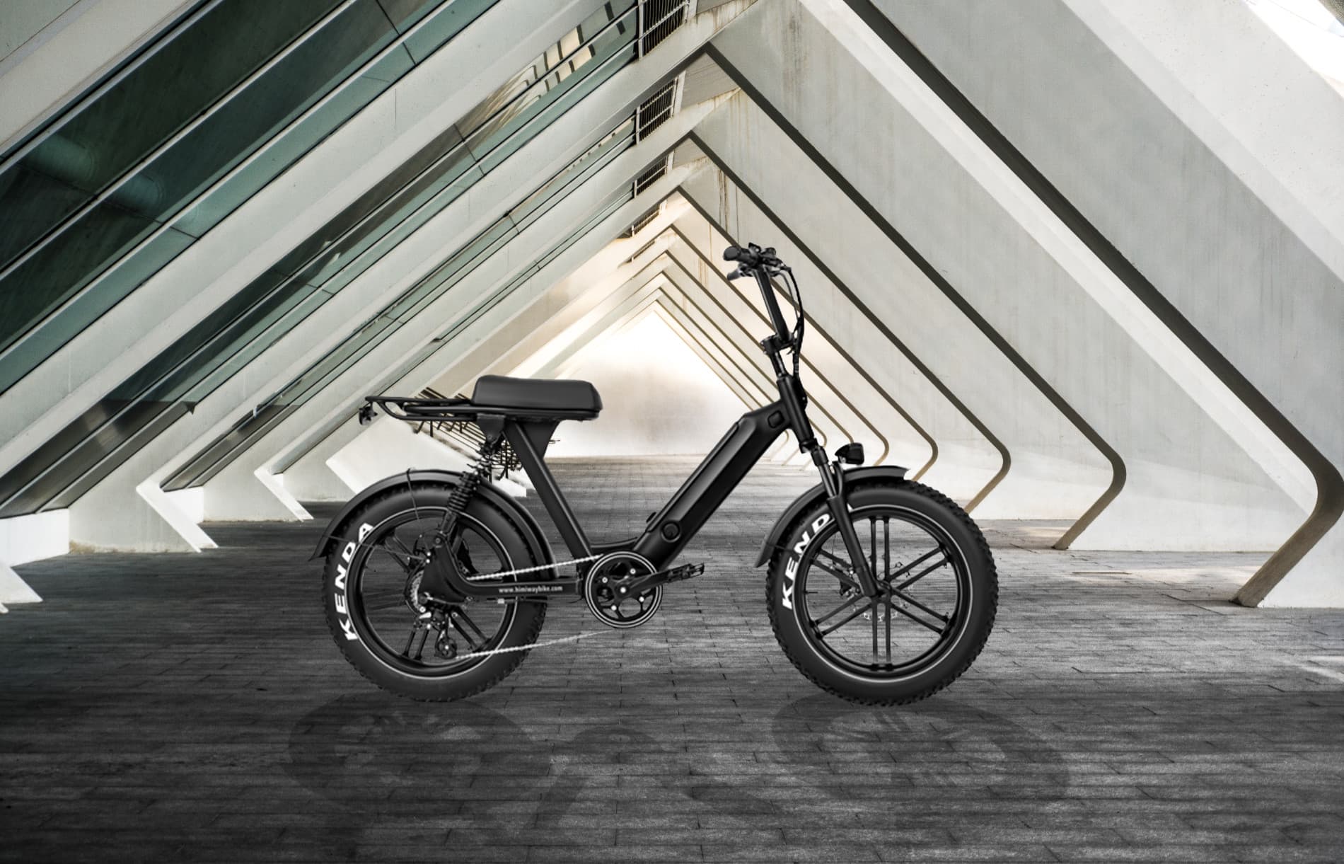 Photo of a modern ebike